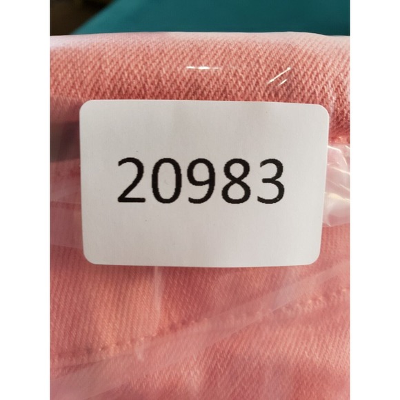 Soho Babe Jeans Sz 1 Womens Pink Mid Rise Skinny Distressed Stretch Ladies NWT - Picture 13 of 13